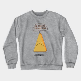 Cheddar  Tear Crewneck Sweatshirt